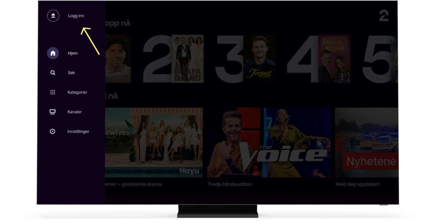 Slik logger du inn på TV 2 Play på TV – med eller uten QR-kode - Bruke ...
