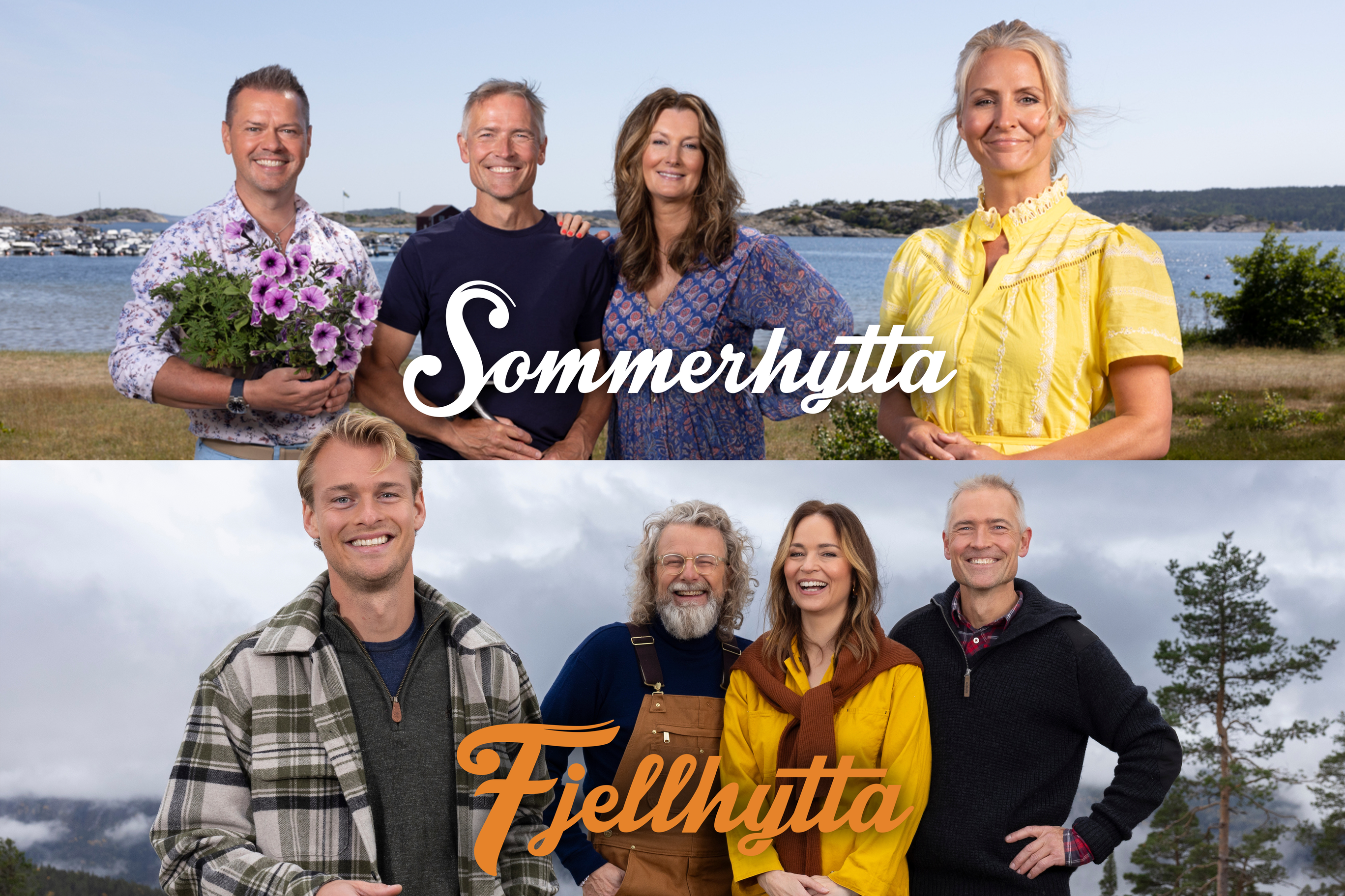 Plakat av dommerne på Sommerhytta og Fjellhytta.