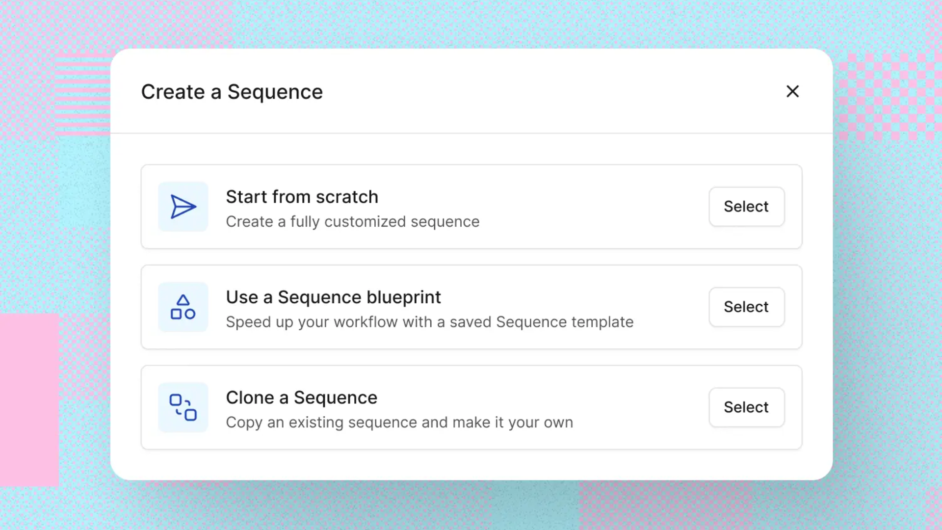 Creating a sequence for sales cadences in the Reevo platform
