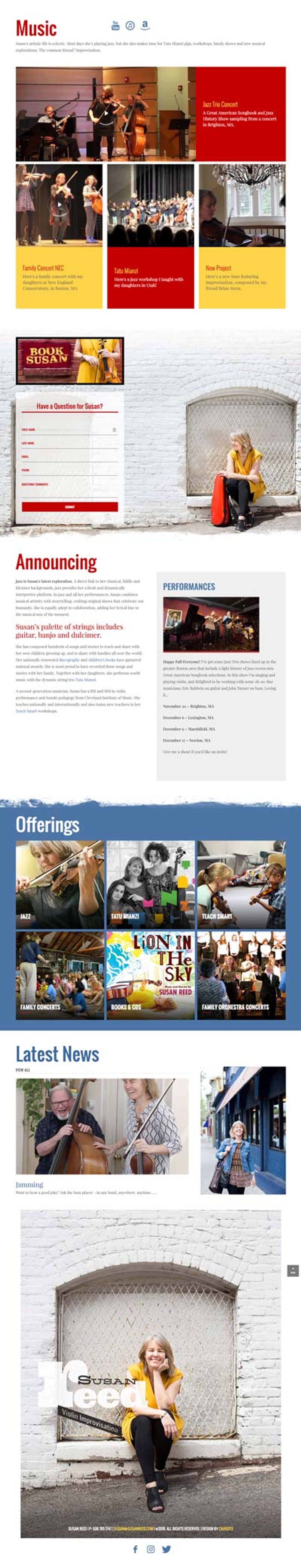 Susan Reed Website Design (2)