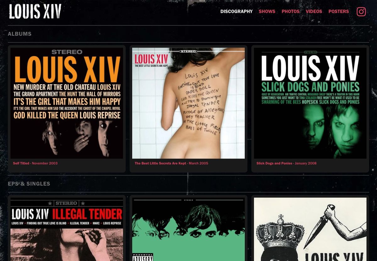 Louis XIV Website for Louis XIV (2)