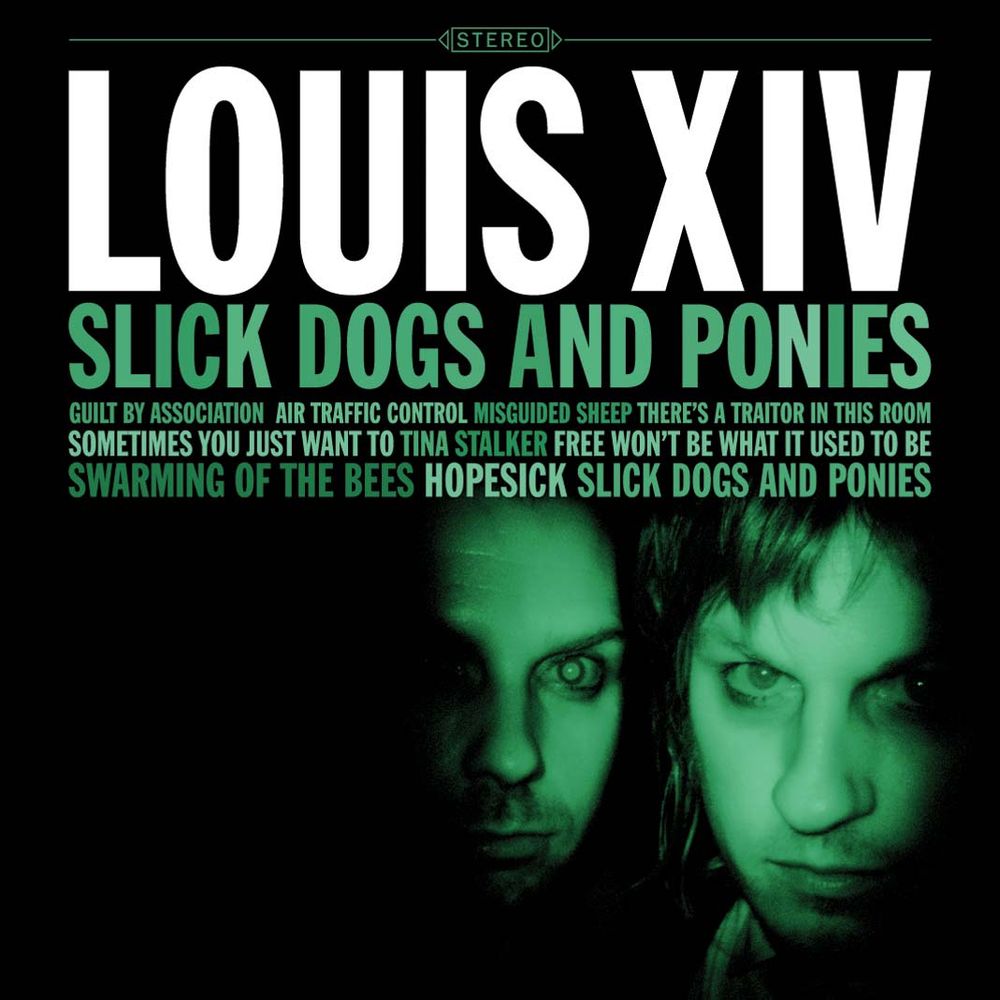 Slick Dogs and Ponies Album Design — Louis XIV