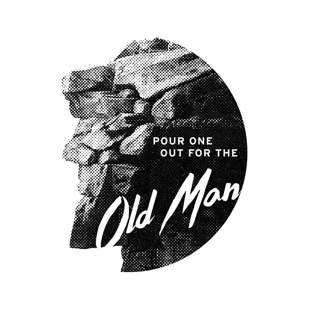 Pour One Out for the Old Man Logo Design — Woodstacker Beer Company