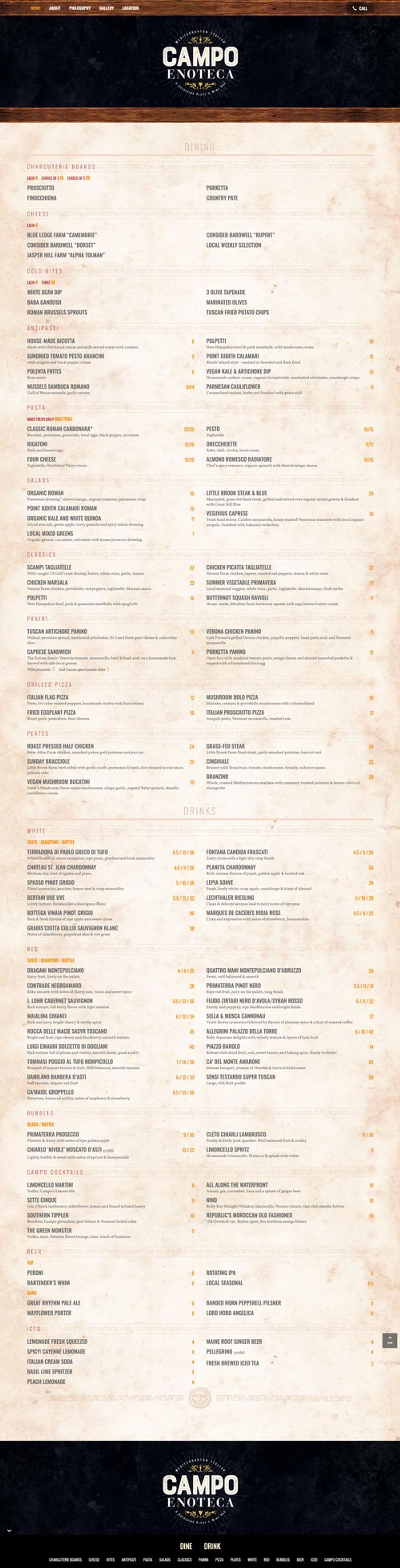 Campo Enoteca Website Design — Campo Enoteca (3)