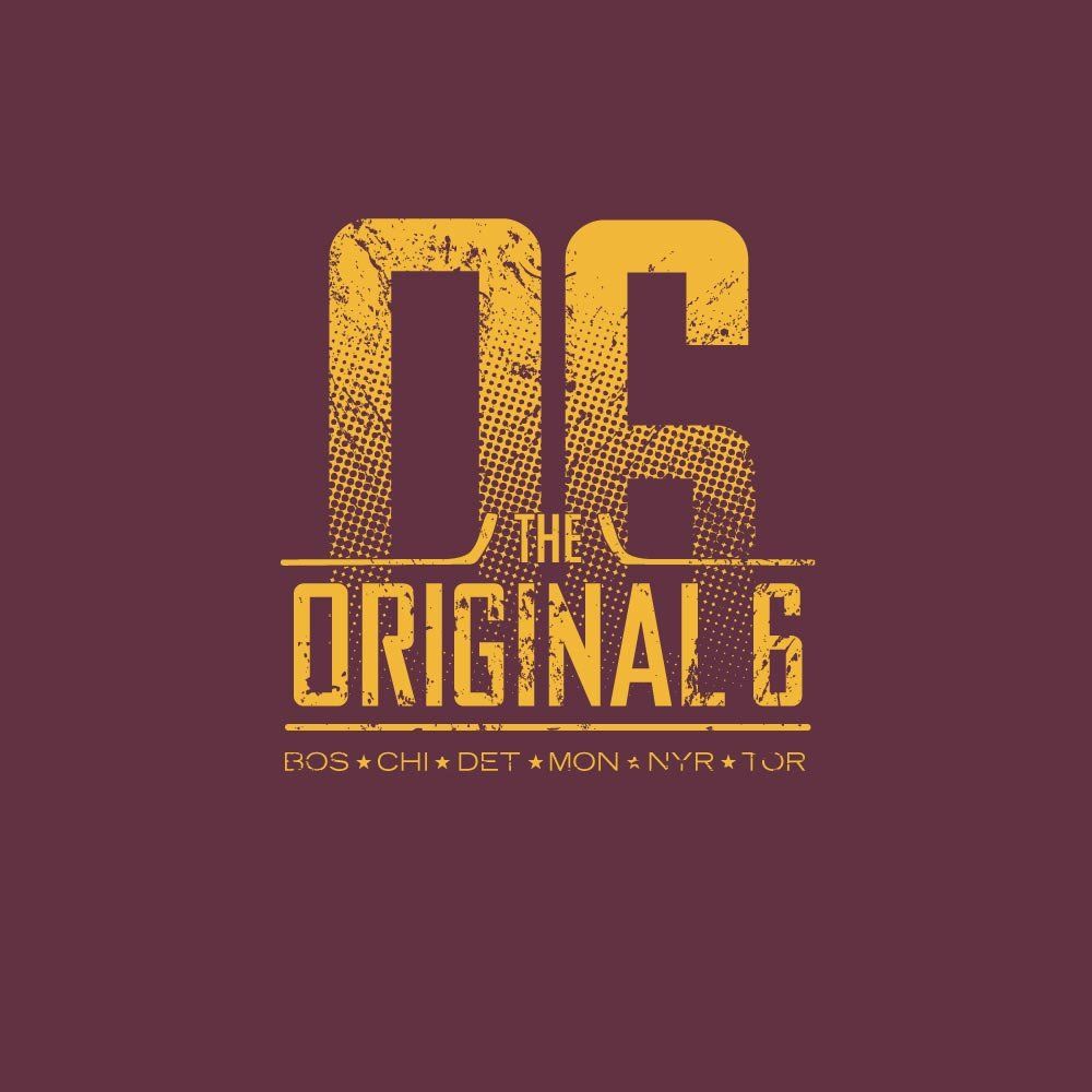 The Original 6 Logo Design