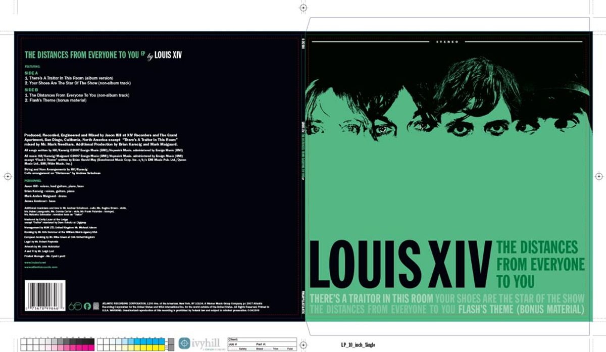 The Distances from Everyone to You EP — Louis XIV (2)