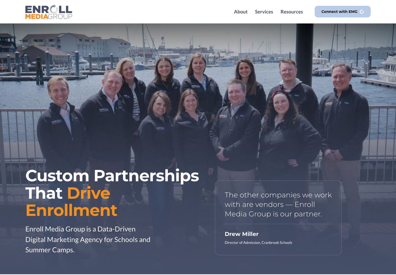 Enroll Media Group featured work