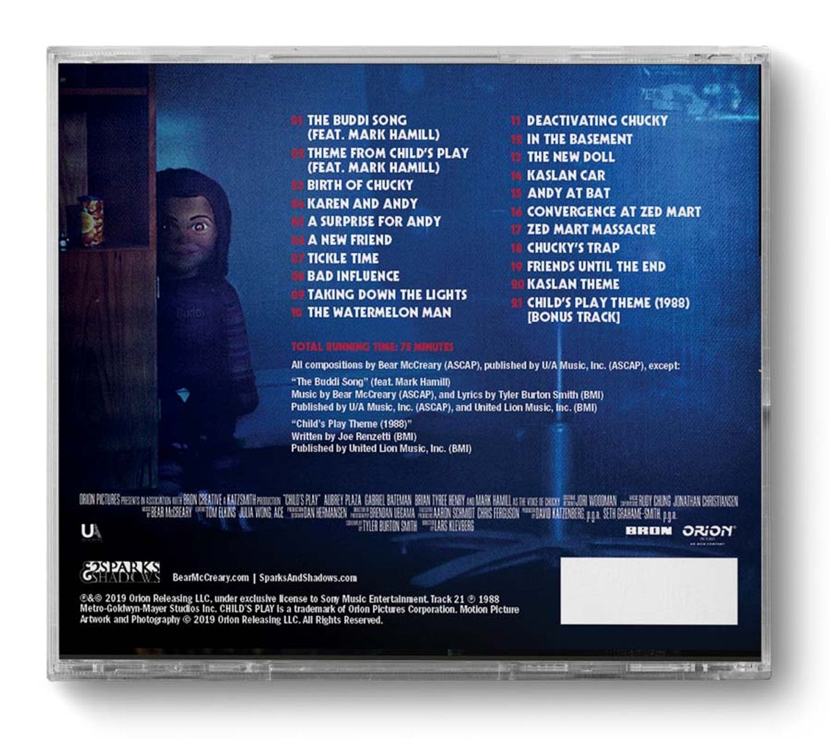 Child’s Play Album Design — Bear McCreary (2)