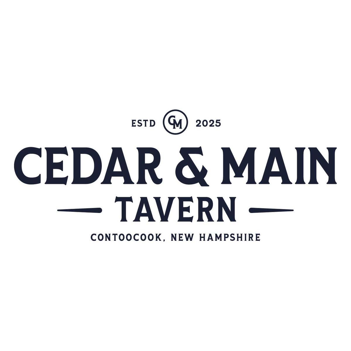 Cedar and Main Logo — Cedar and Main Tavern
