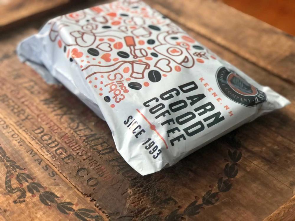 Prime Roast Coffee Poly Mailer Packaging Design — Prime Roast Coffee
