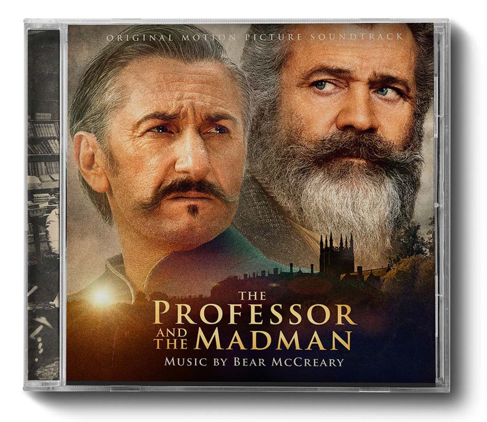 The Professor and the Madman Album Design — Bear McCreary