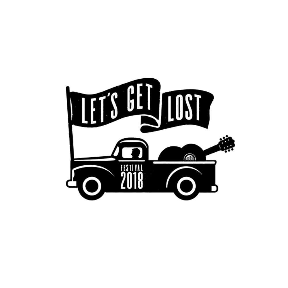 Let’s Get Lost Festival Logo Design