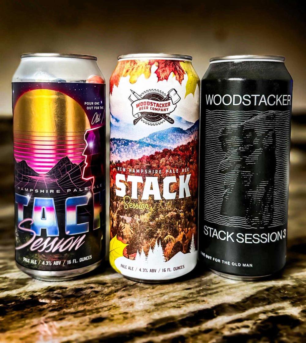 Stack Session 3 Beer Can Design — Woodstacker Beer Company