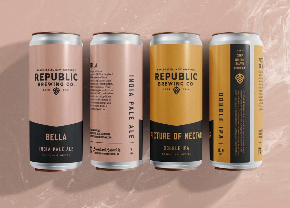 Beer Can Design — Republic Brewing Company