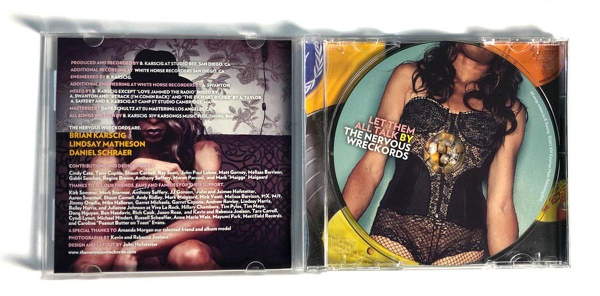 Let Them All Talk Album Design — The Nervous Wreckords (3)