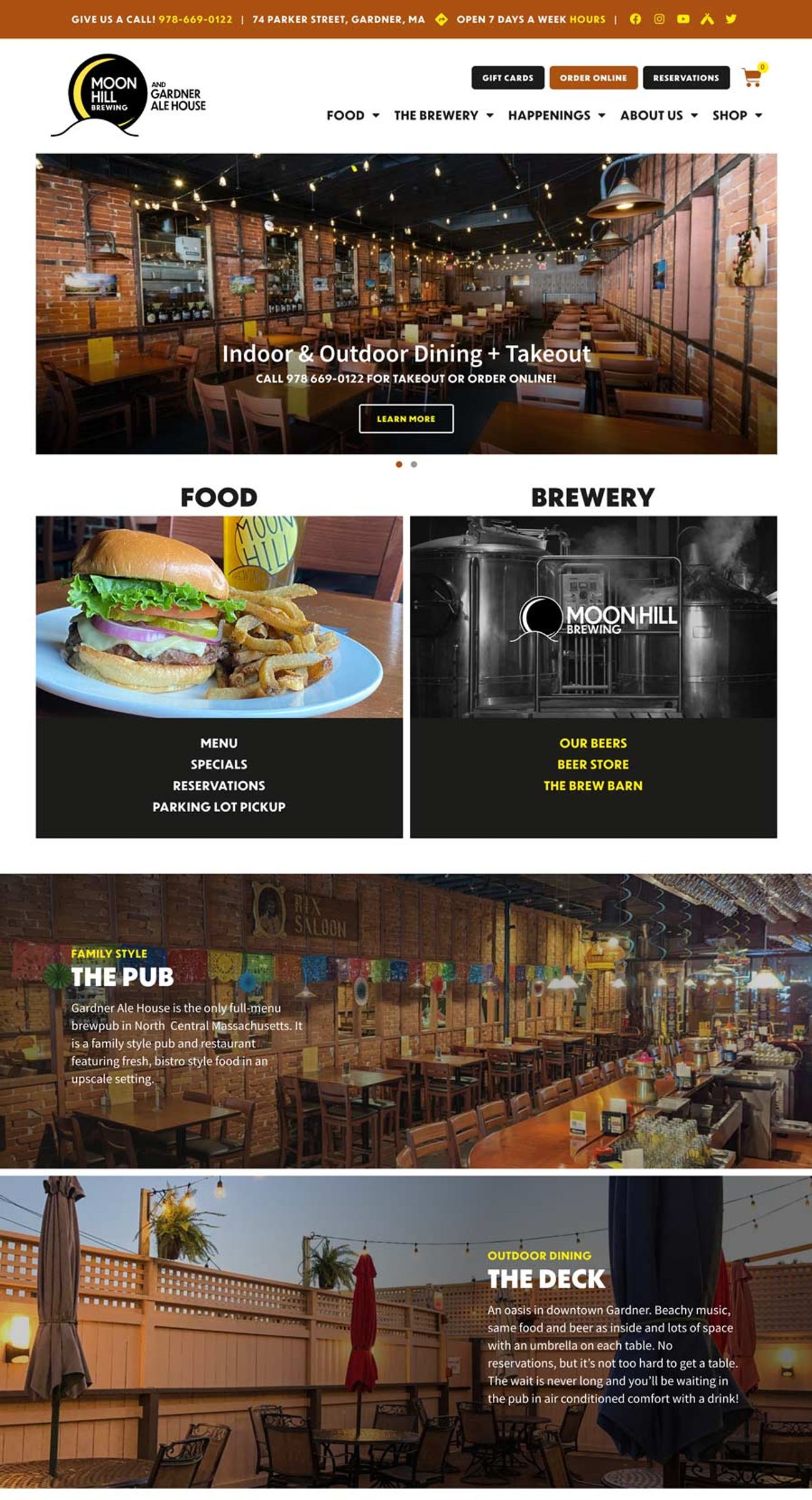 Moon Hill Brewing — featured work