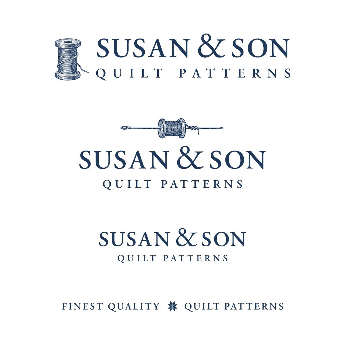 Susan & Son Logo and Brand Identity for Susan & Son Quilt Patterns (4)