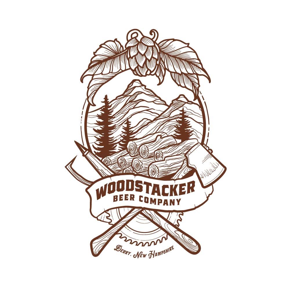 Woodstacker Beer Company Logo Design — Woodstacker Beer Company