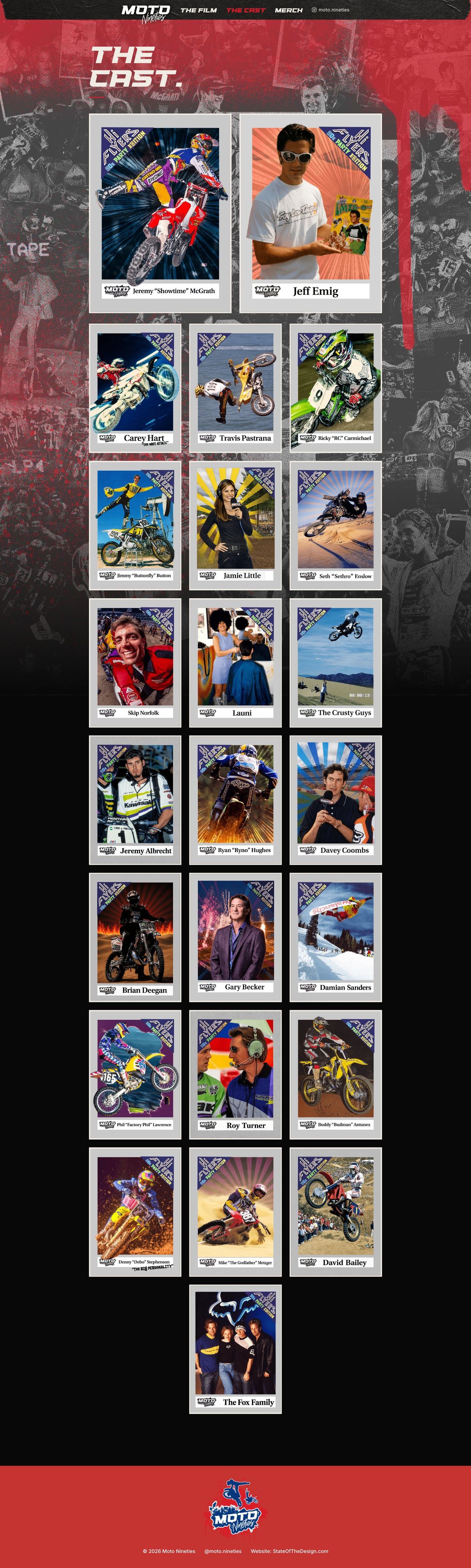 Moto Nineties Website for The Hammer Factory (4)