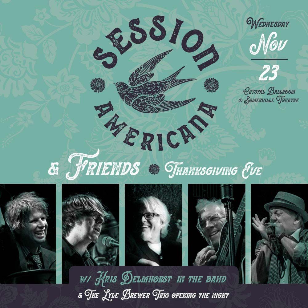 Session Americana Crystal Ballroom Show Artwork — Session Americana