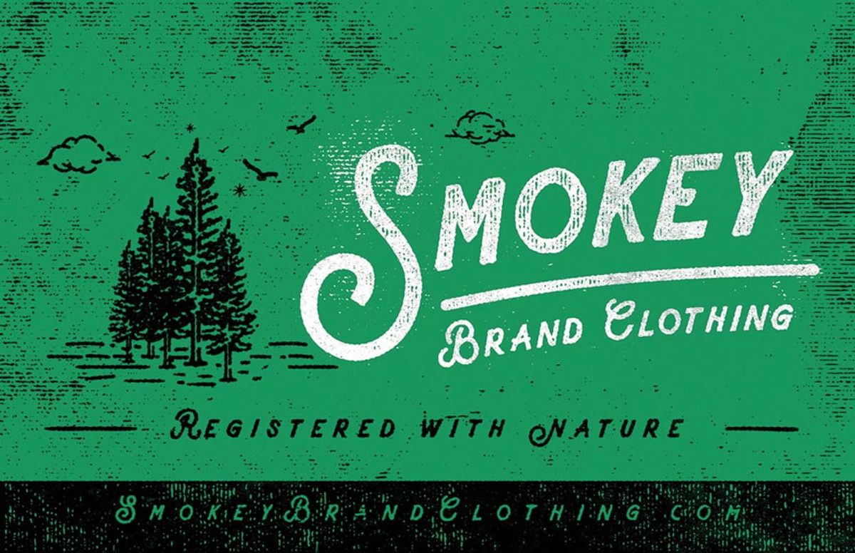 Smokey Brand Clothing Sticker Design — Smokey Brand Clothing (3)