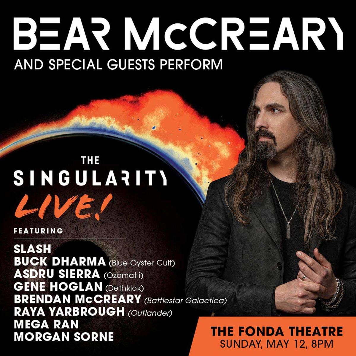 The Singularity Live Social Media Graphics — Bear McCreary