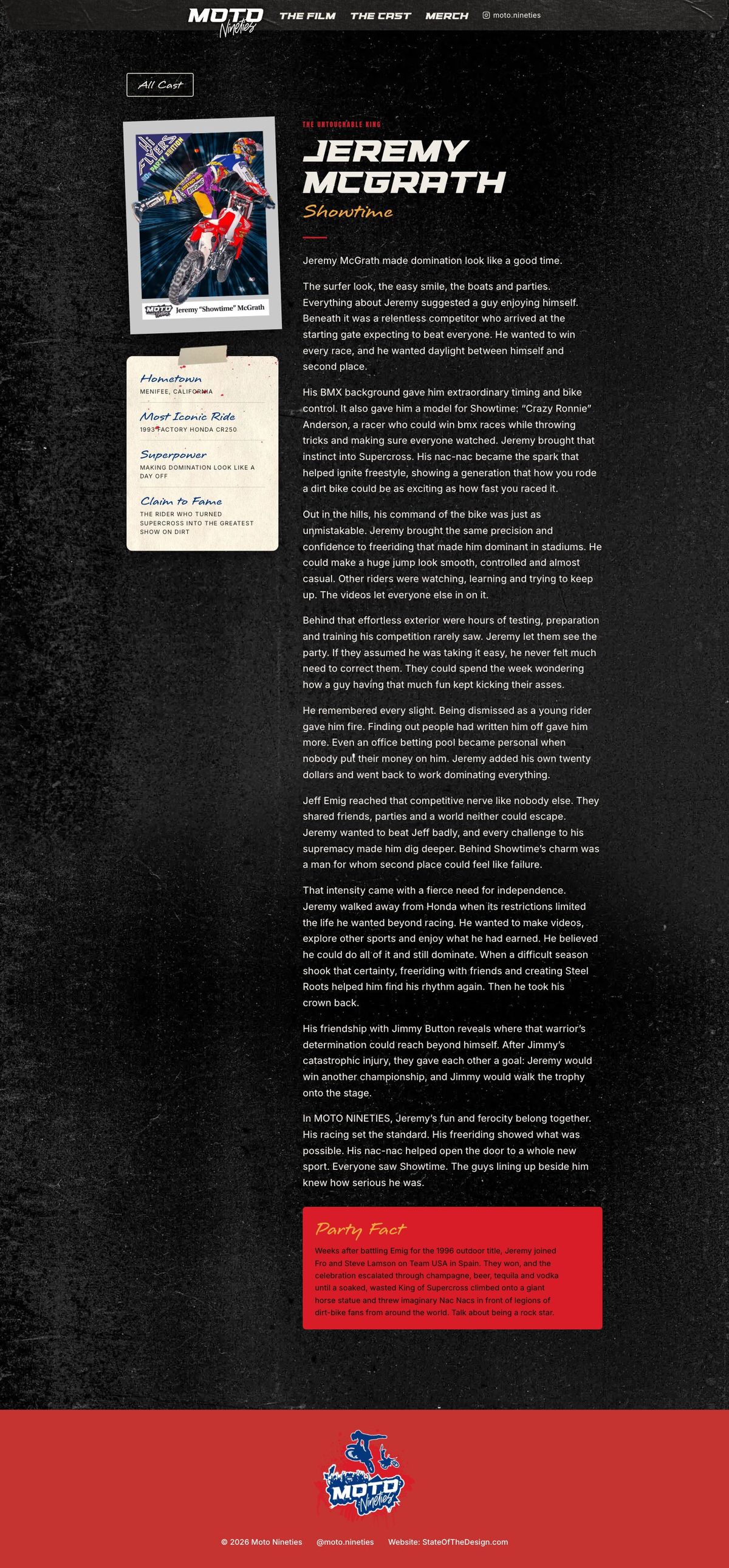 Moto Nineties Website for The Hammer Factory (5)