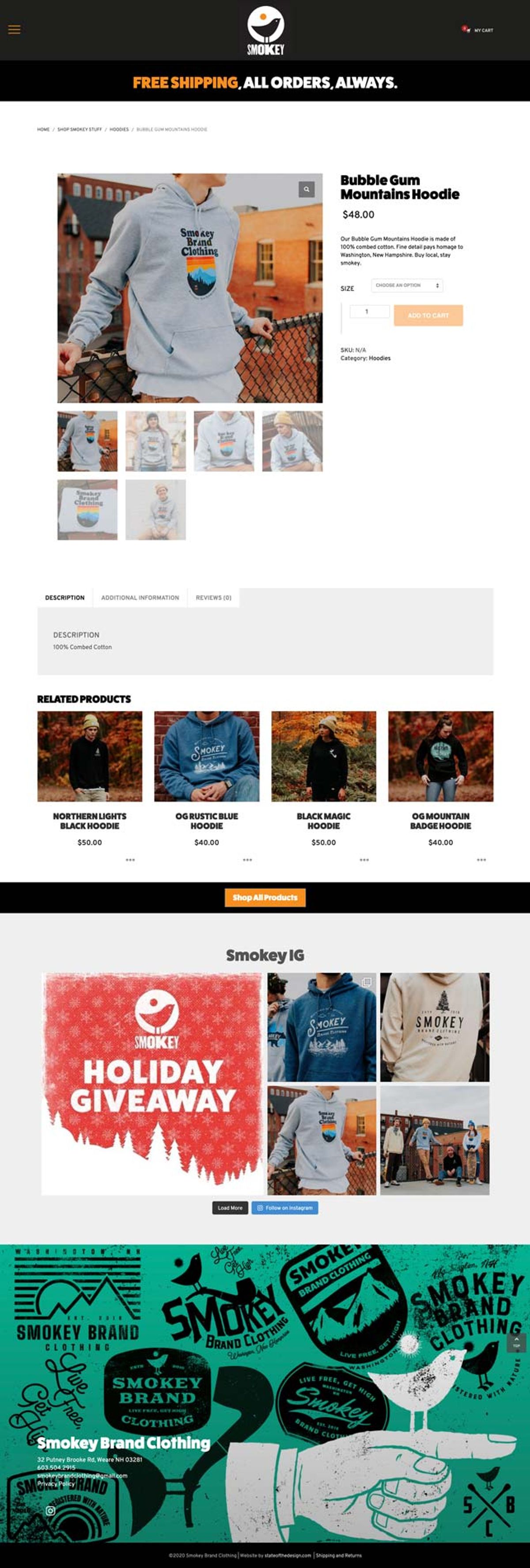 Smokey Brand Clothing Website Design — Smokey Brand Clothing (2)