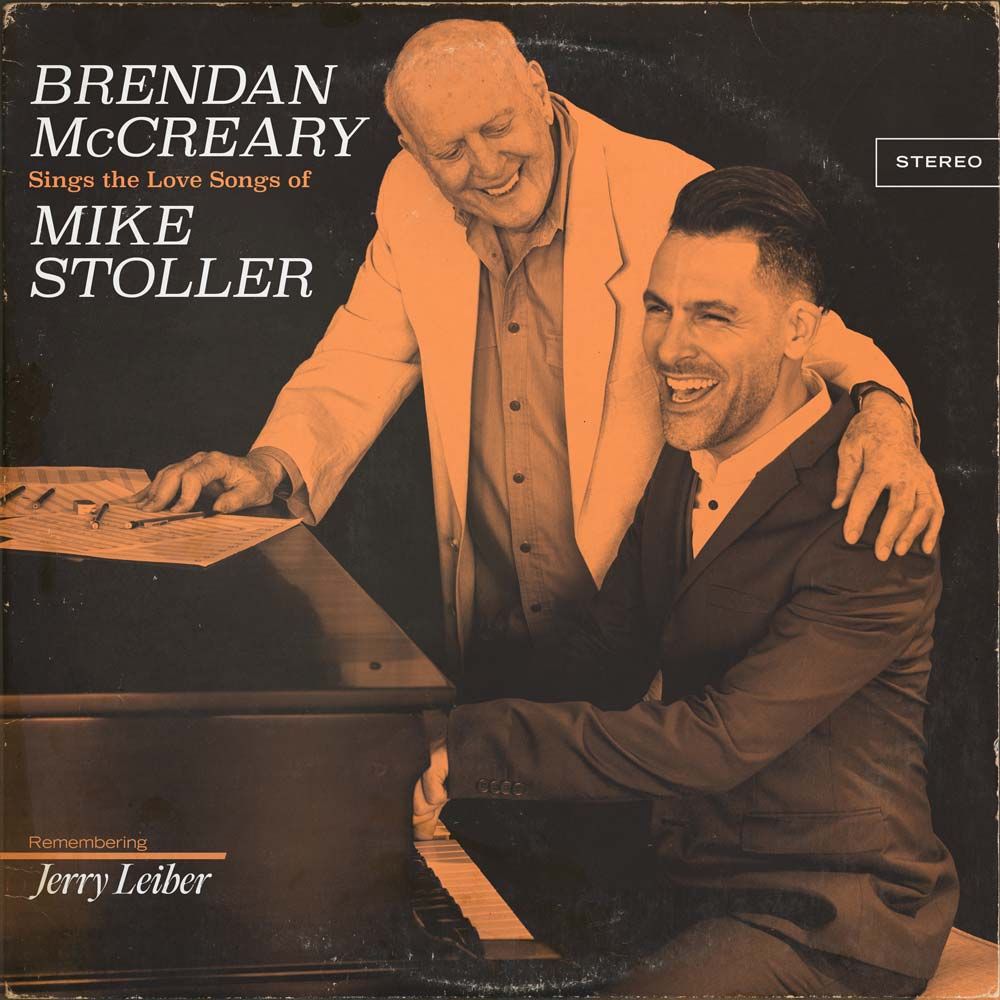 Brendan McCreary Sings the Love Songs of Mike Stoller Album Package — Sparks & Shadows
