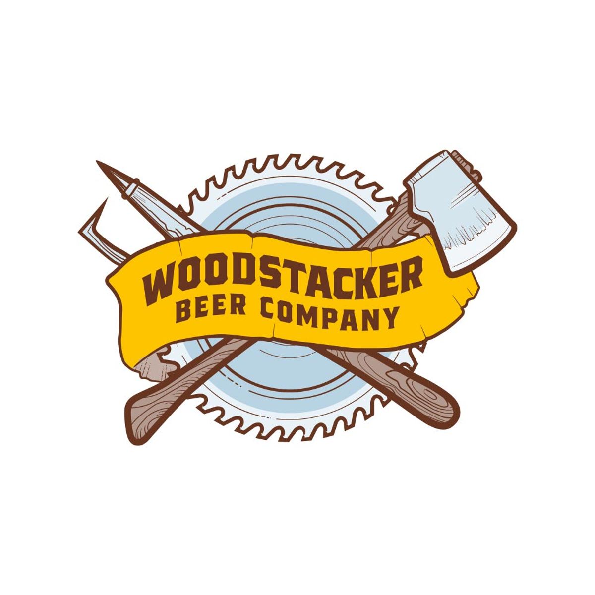 Woodstacker Beer Company Logo Design — Woodstacker Beer Company (3)