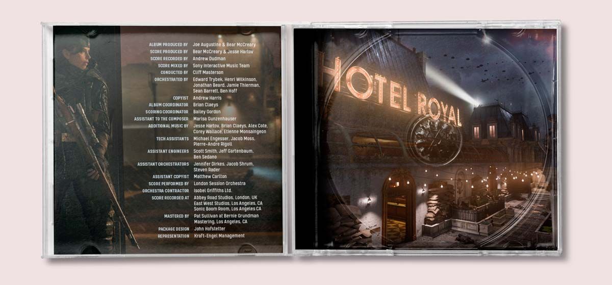 Call of Duty: Vanguard Album Design — Bear McCreary (2)