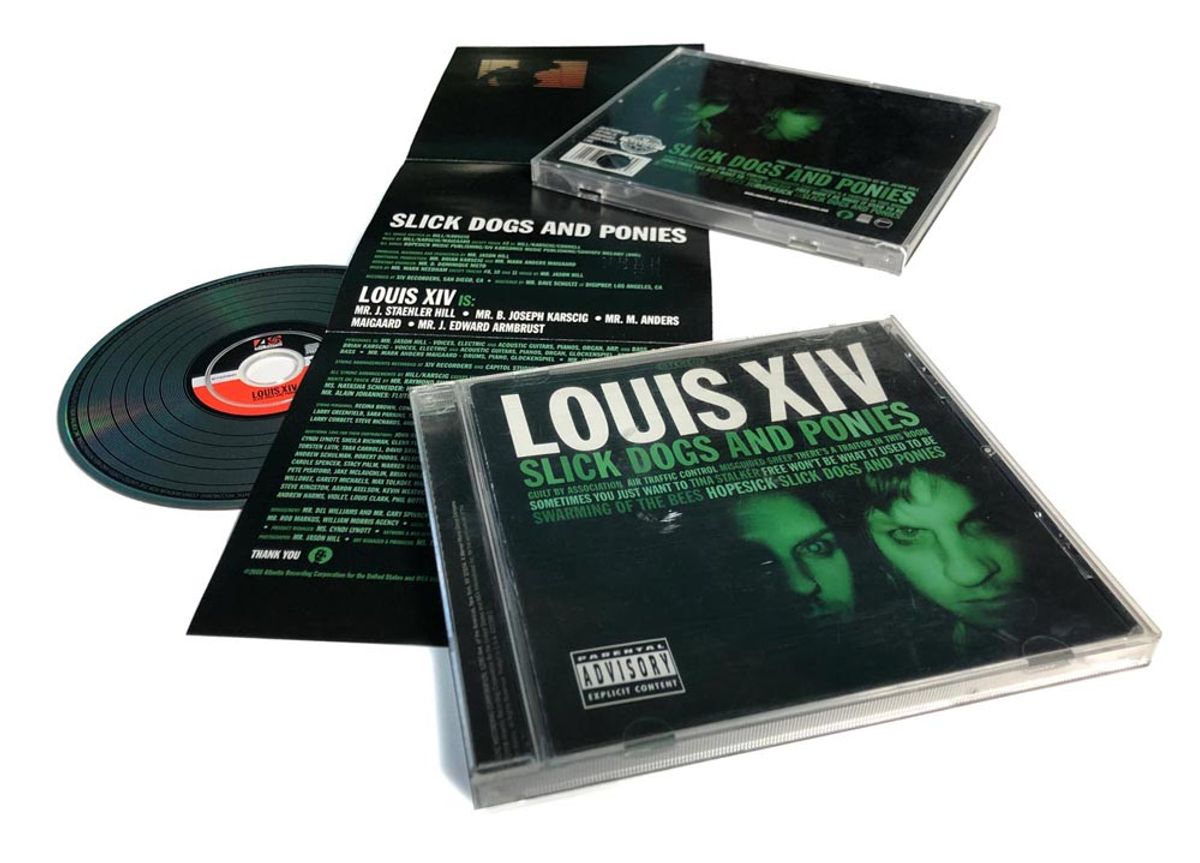Slick Dogs and Ponies Album Design — Louis XIV (3)