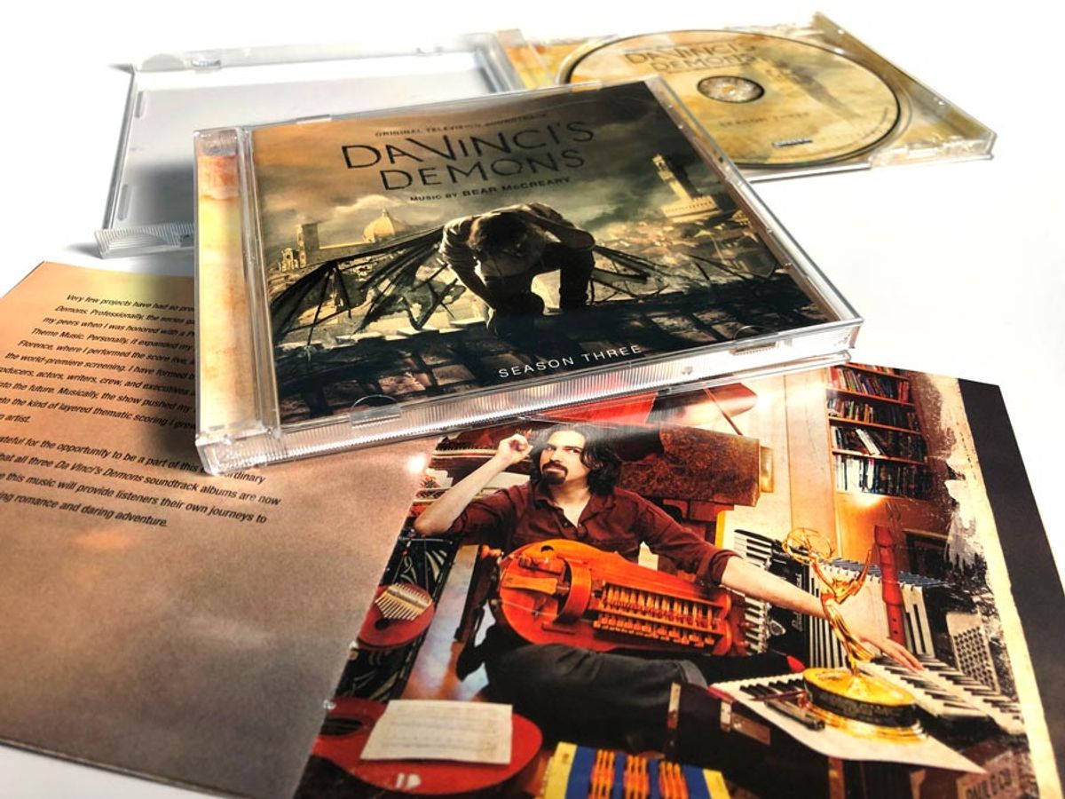 Da Vinci’s Demons Season 3 Album Design — Bear McCreary (5)