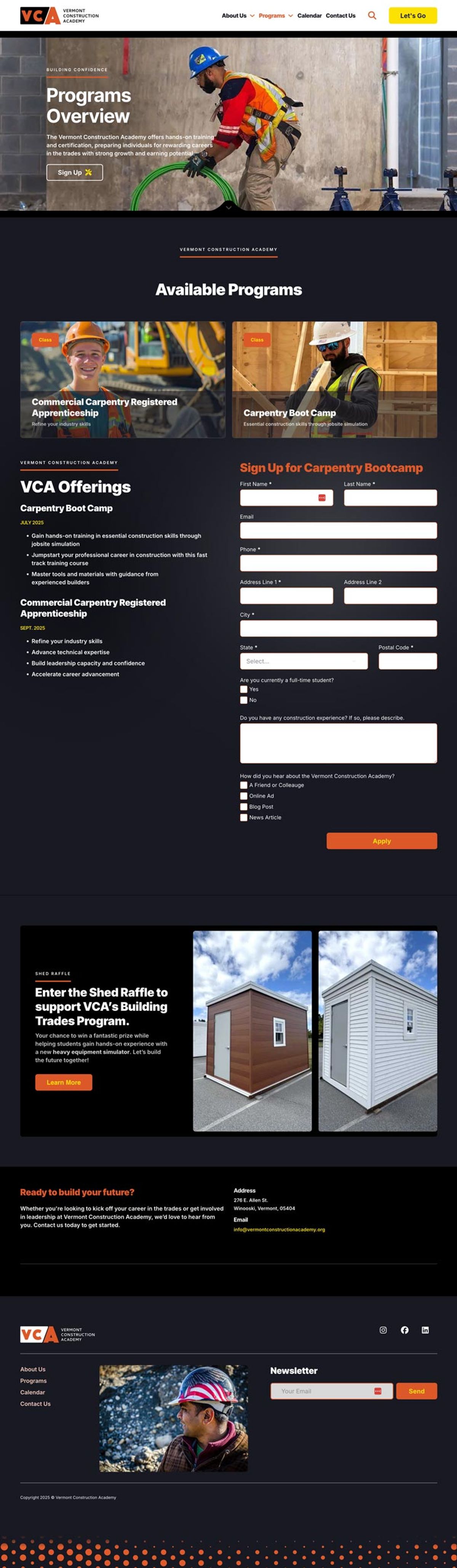 Vermont Construction Academy Website — Vermont Construction Academy (3)
