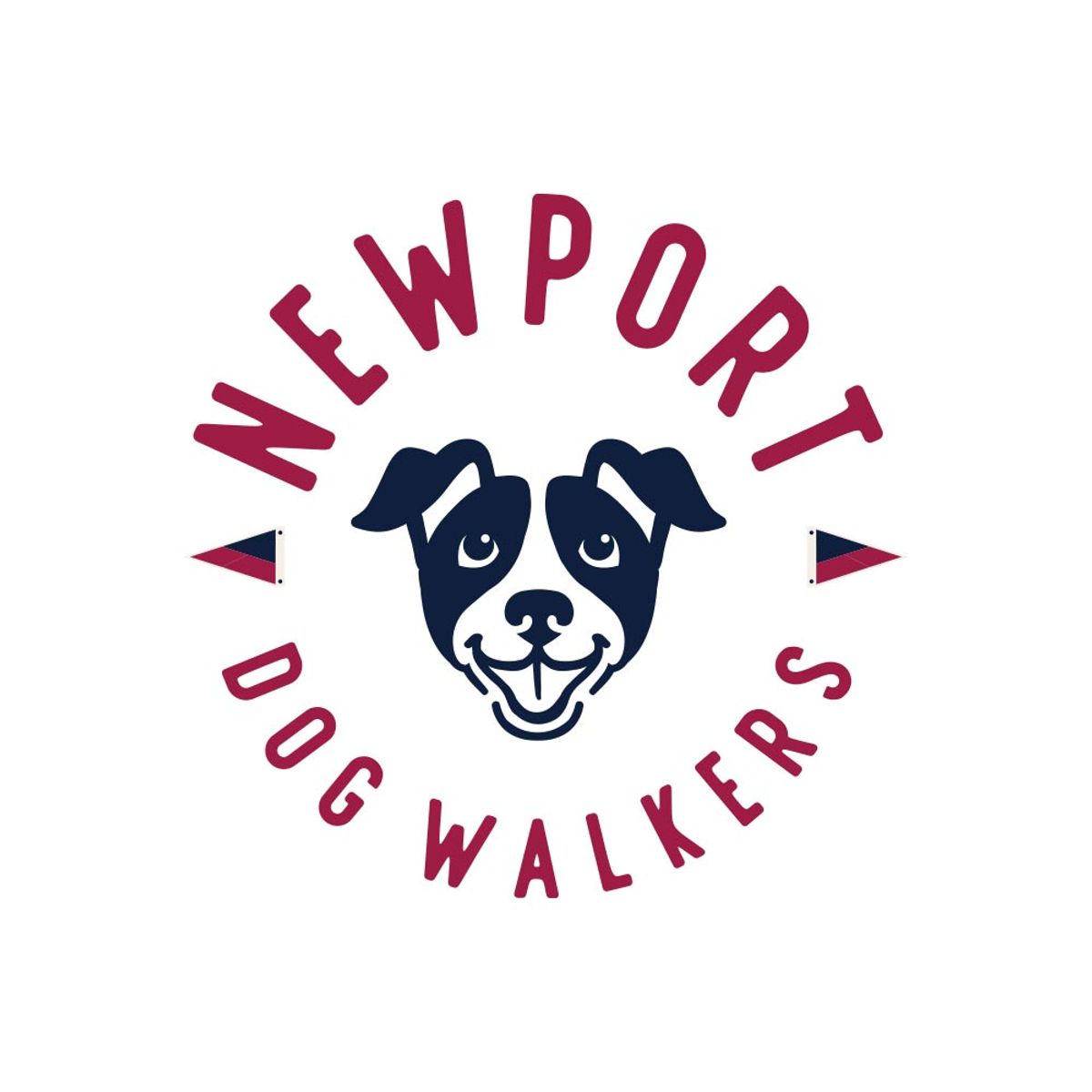Newport Dog Walkers Logo Design