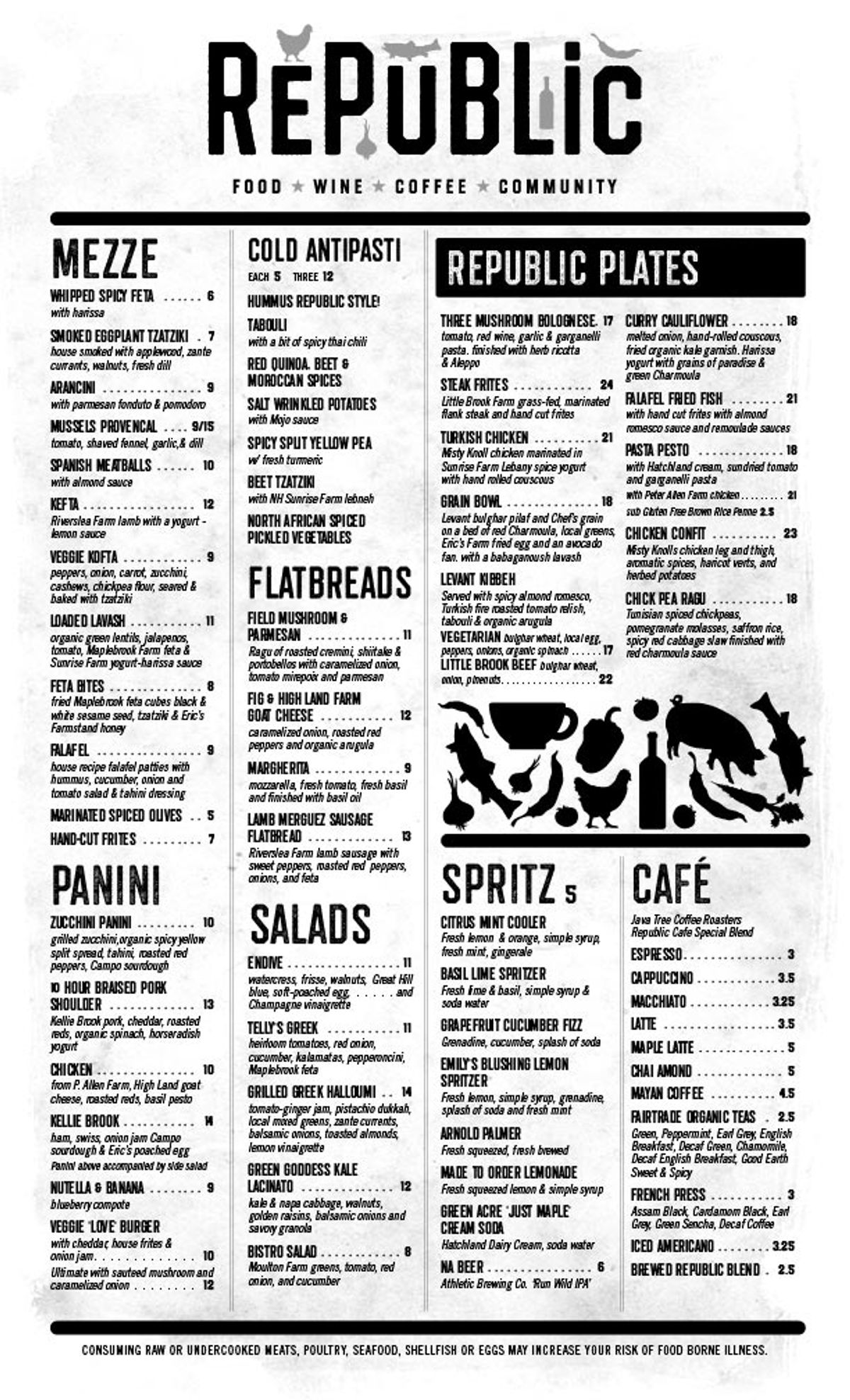 Republic Café Menu Design — Republic Café (4)
