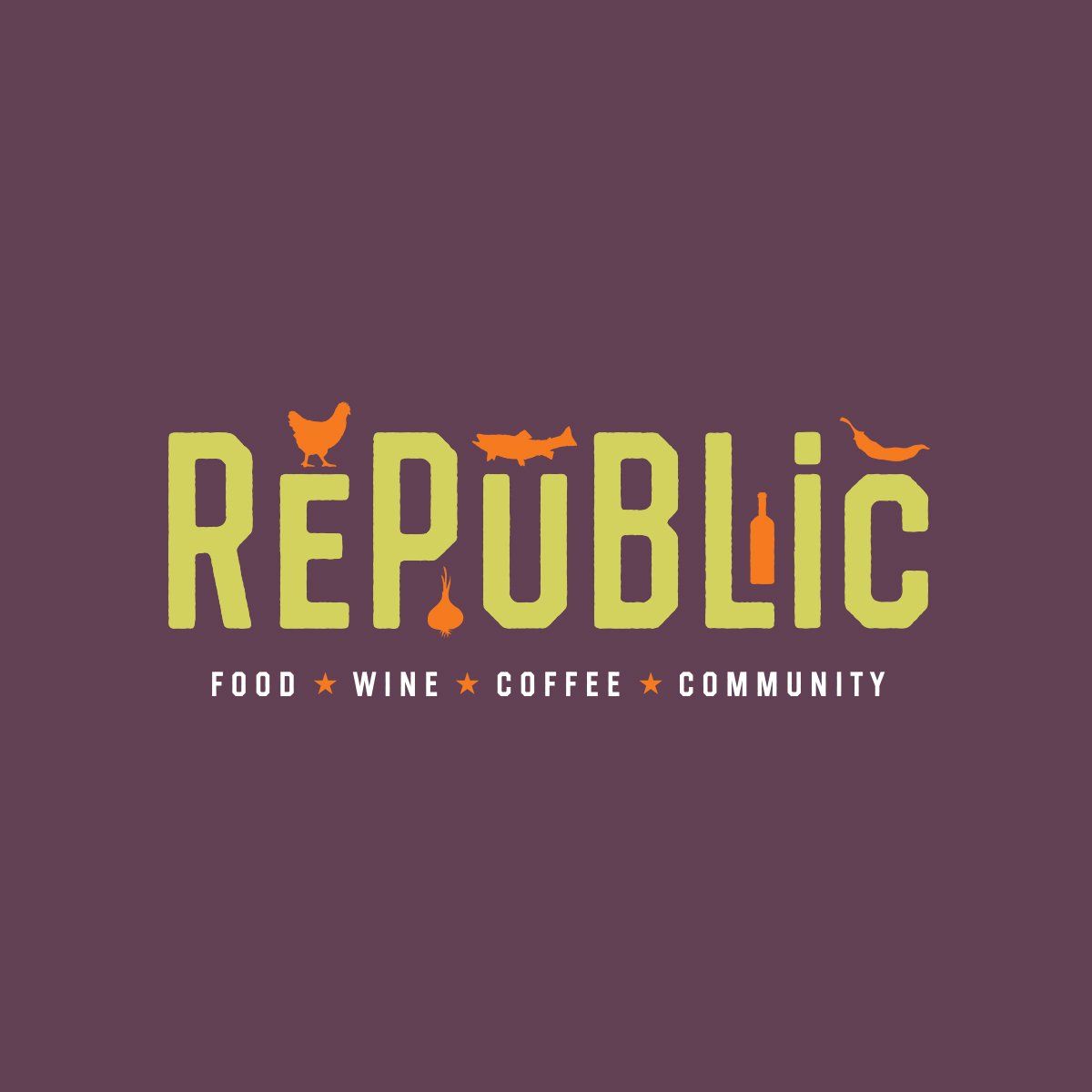 Logo Design for Republic Café — Republic Café (2)