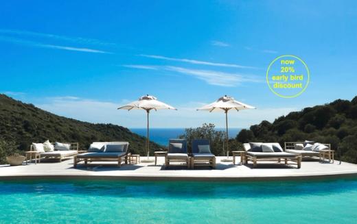 Sea view pool