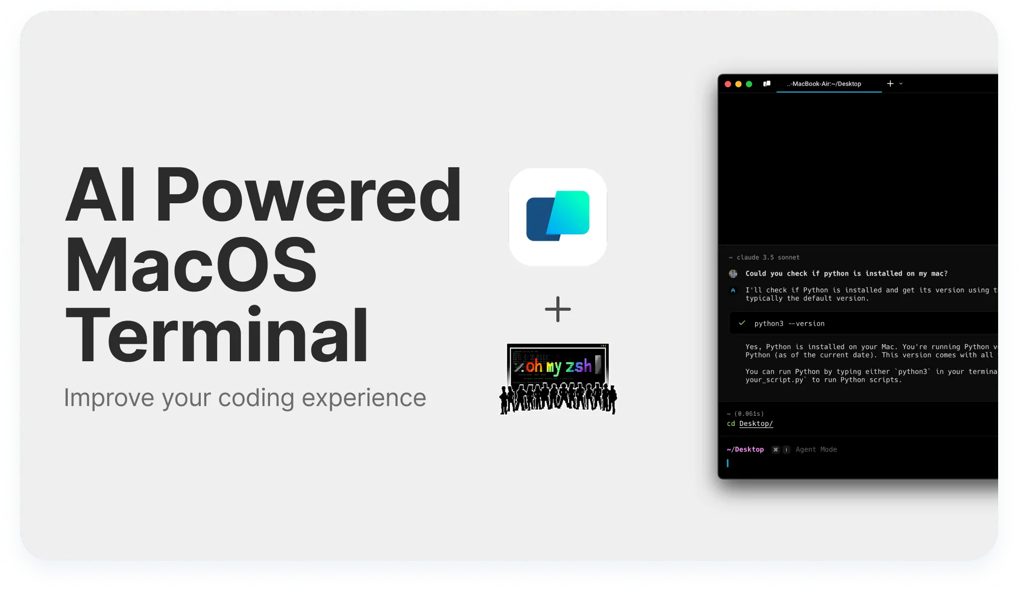 Setting Up AI powered Warp Terminal + Oh My Zsh on macOS: A Complete Guide