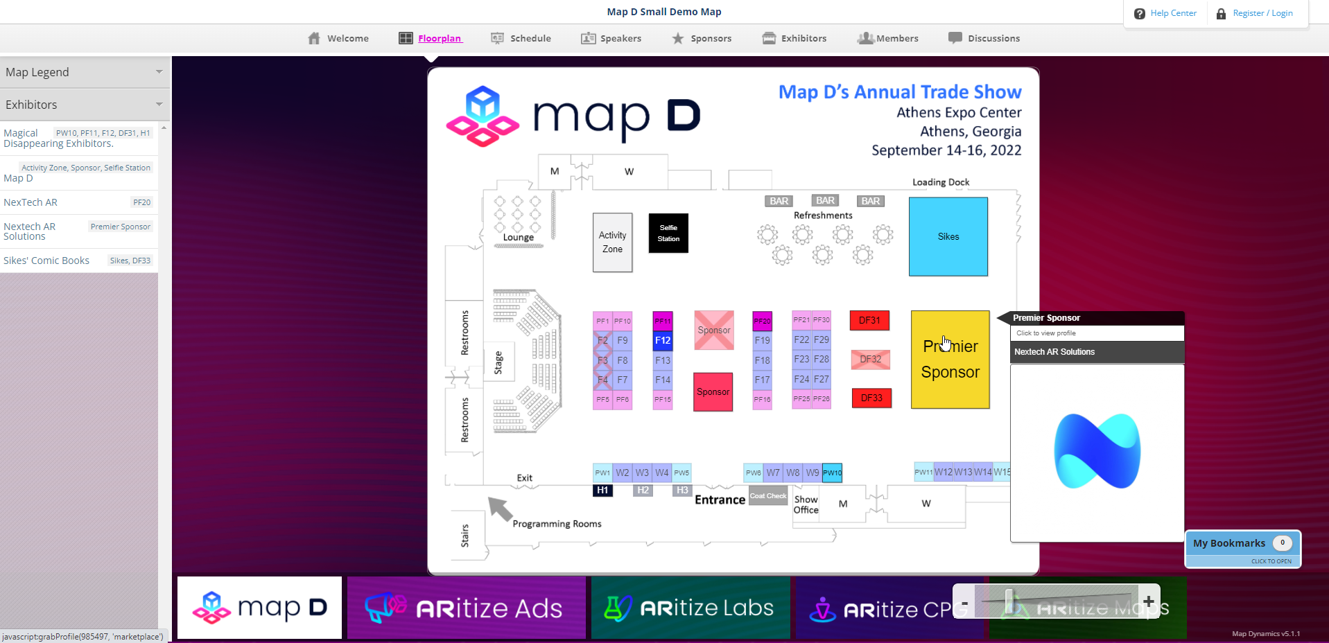 Best Practices for Using an Interactive Map at Your Trade Show