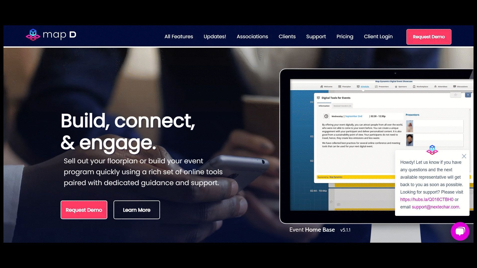 New Map D Website Launched