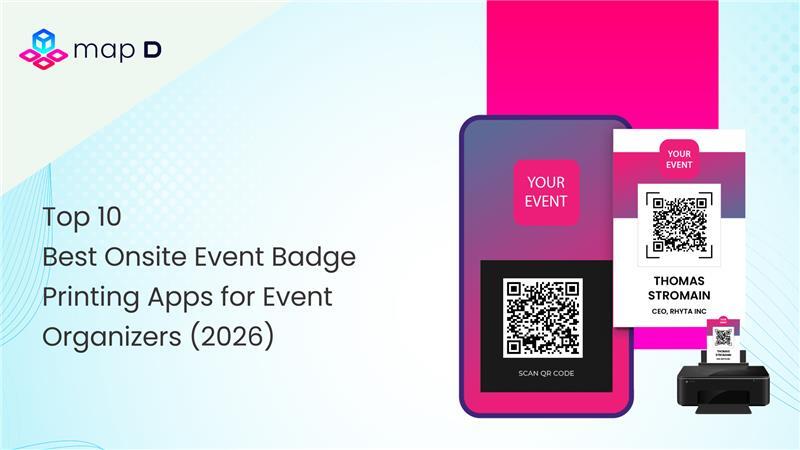 Top 10 Best Onsite Event Badge Printing Apps for Event Organizers (2026)