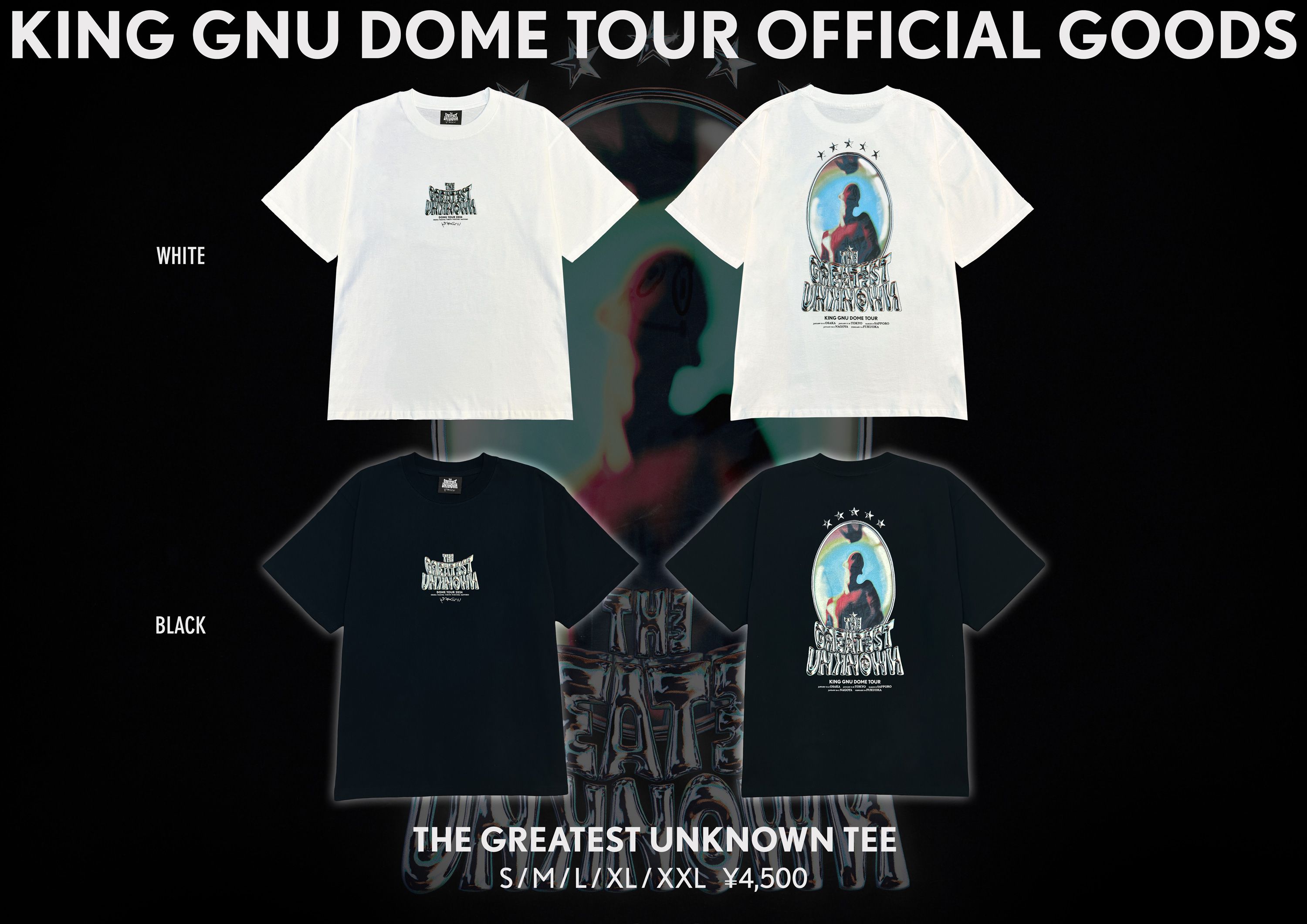 King Gnu 5大ドームツアー 2024 -THE GREATEST UNKNOWN-