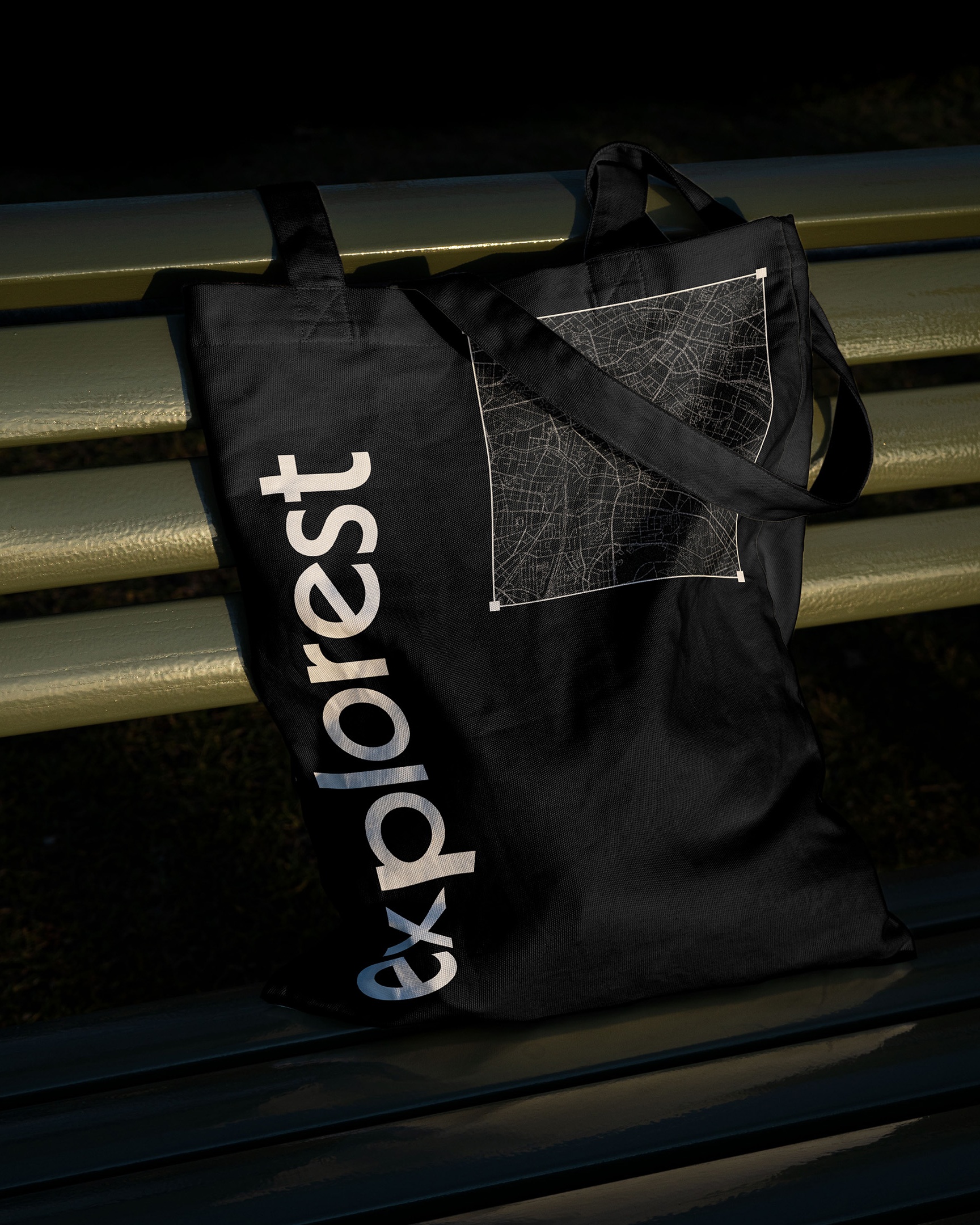 Photo of an Explorest branded tote bag