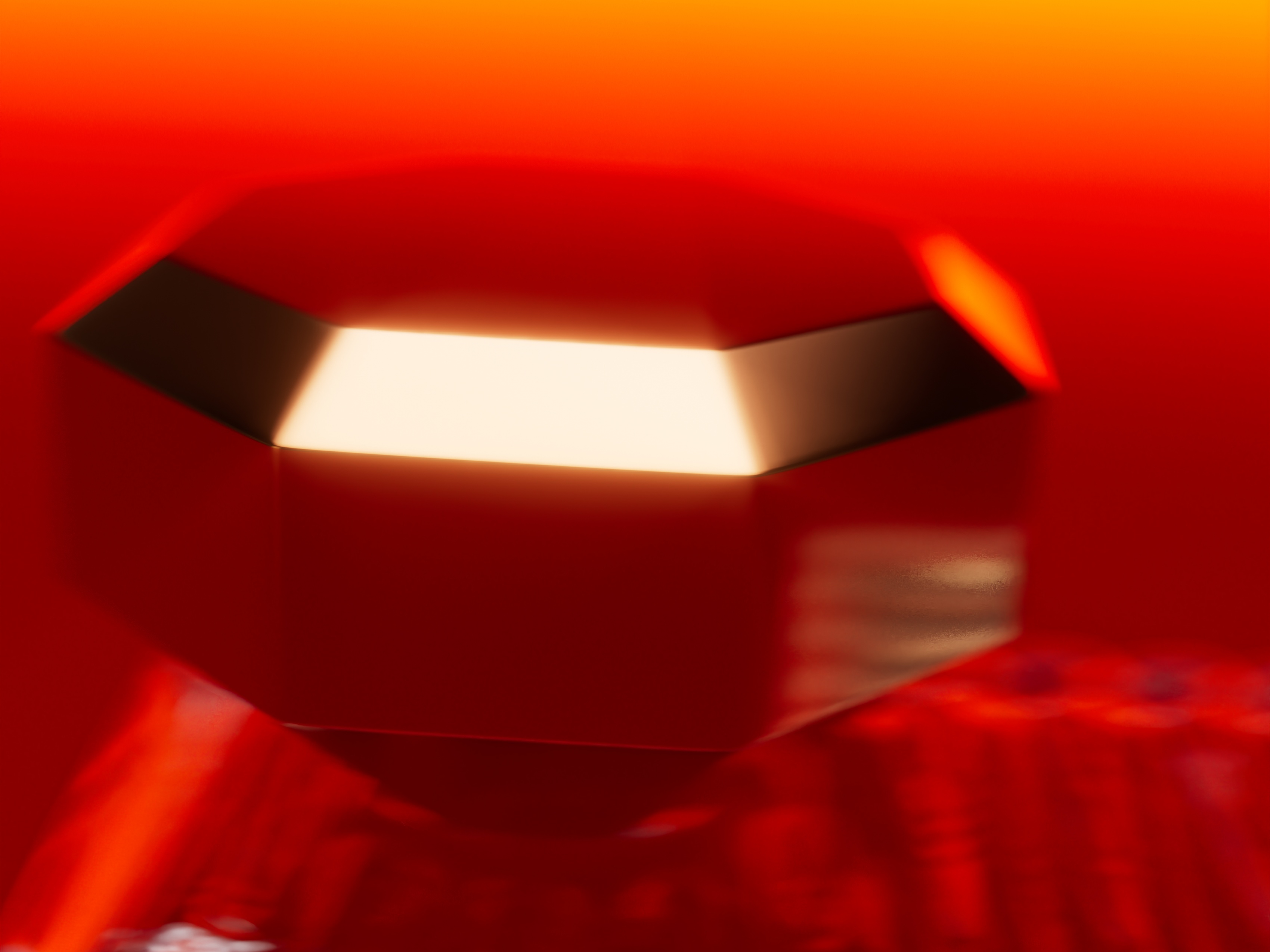 Metallic cap of a fancy aperitif
