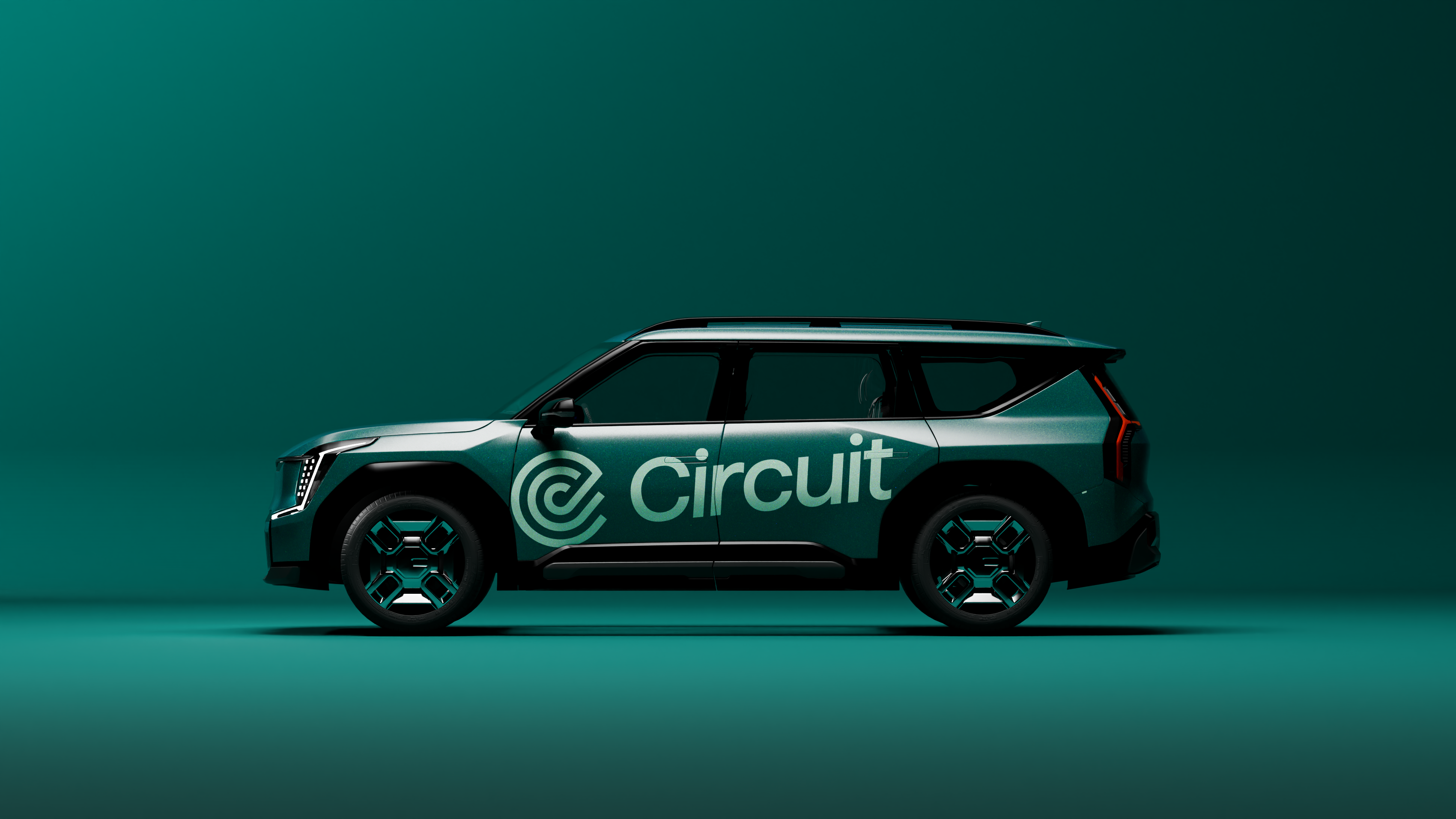 Circuit wrapped car