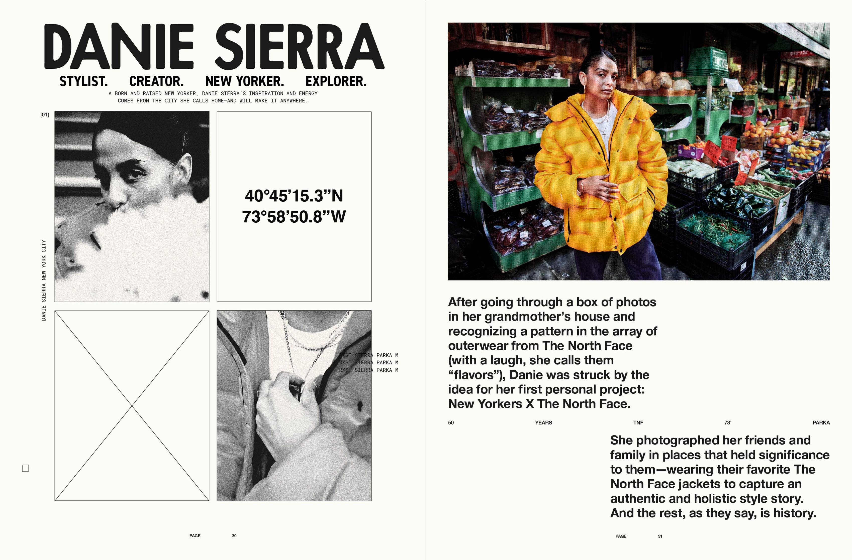 Danie Sierra zine spread