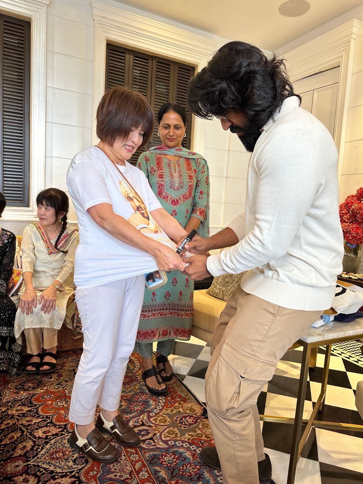 ラム・チャラン・テージとのプライベート面会 — photo 15