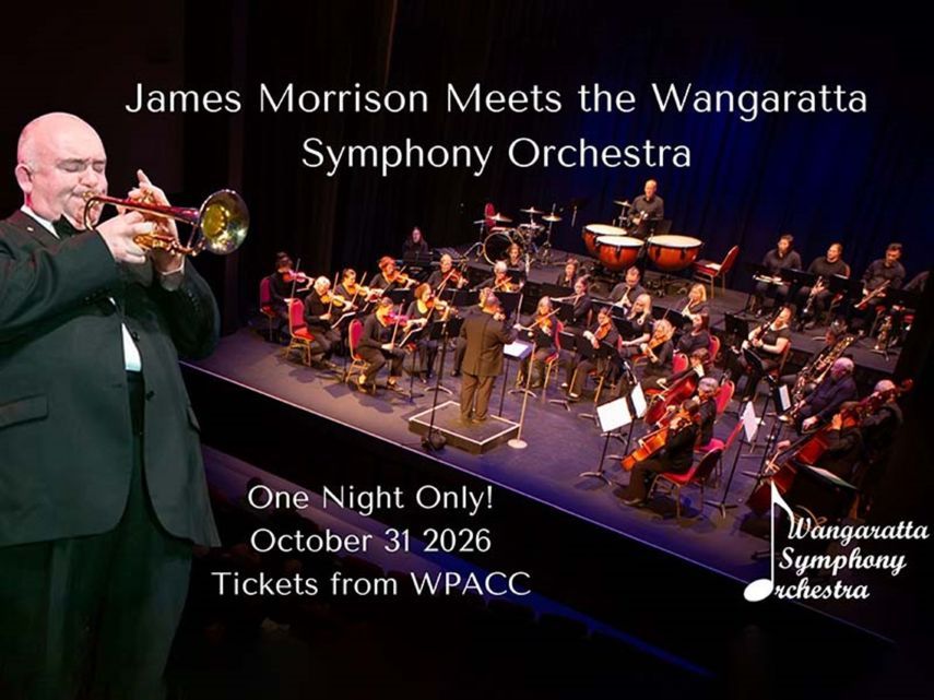 James Morrison meets the Wangaratta Symphony Orchestra