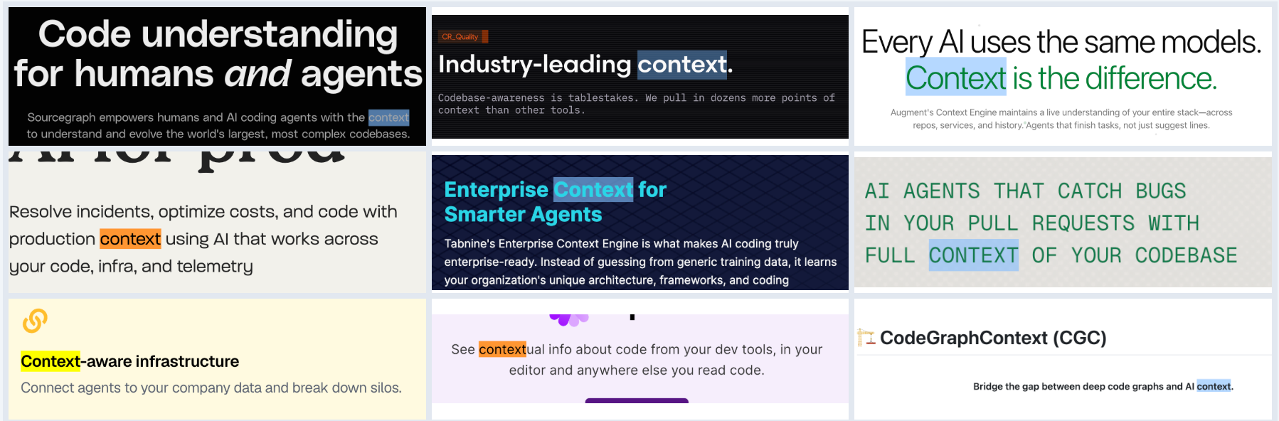 Finally, everyone is talking about context